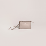 3-Piece Pouch Clutch Purse Set - Taupe