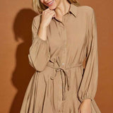 Willow Shirt Dress Milk & Baby