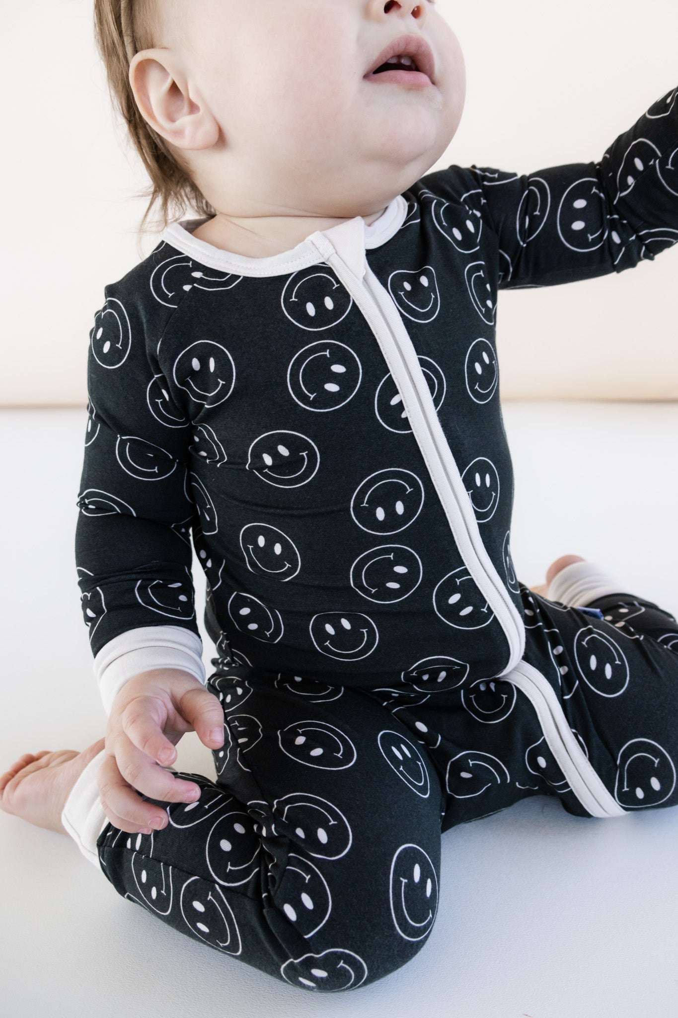 Midnight Smiles Dream Romper Milk & Baby