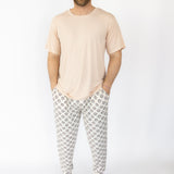 SANDY SMILES CHECKERS MEN'S DREAM JOGGER SET