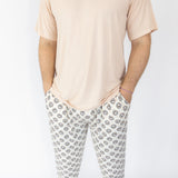 SANDY SMILES CHECKERS MEN'S DREAM JOGGER SET