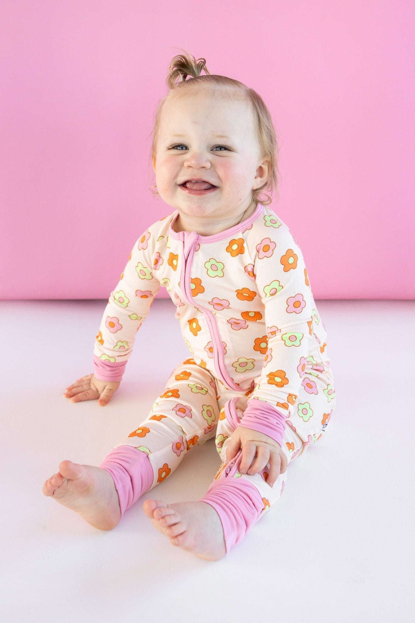 Feel'n Flowerful Dream Baby Romper Milk & Baby