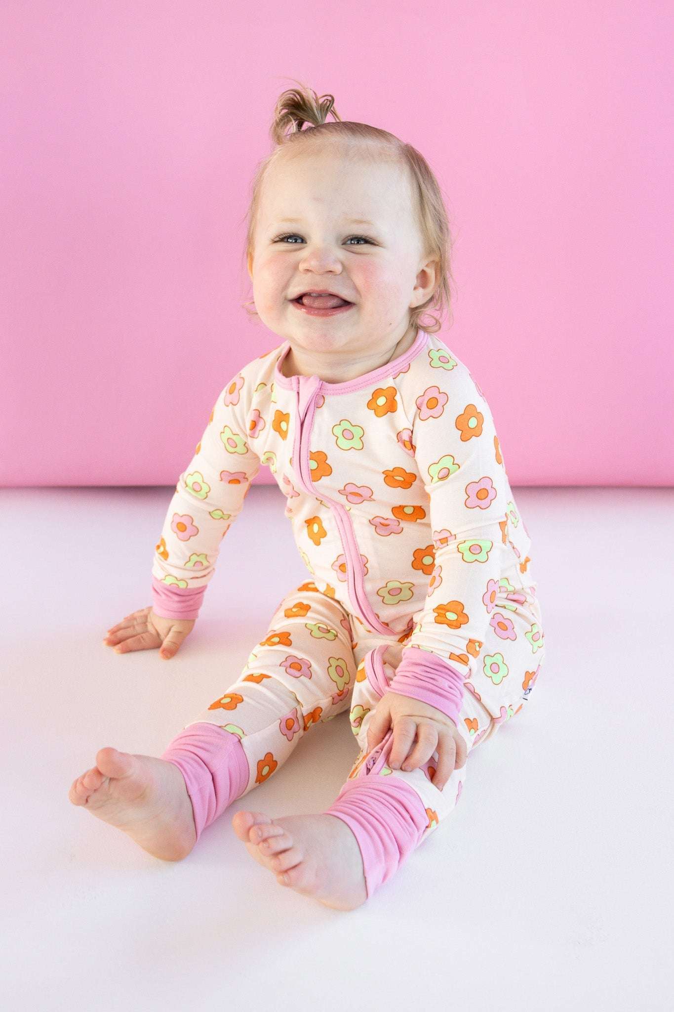 Feel'n Flowerful Dream Baby Romper Milk & Baby