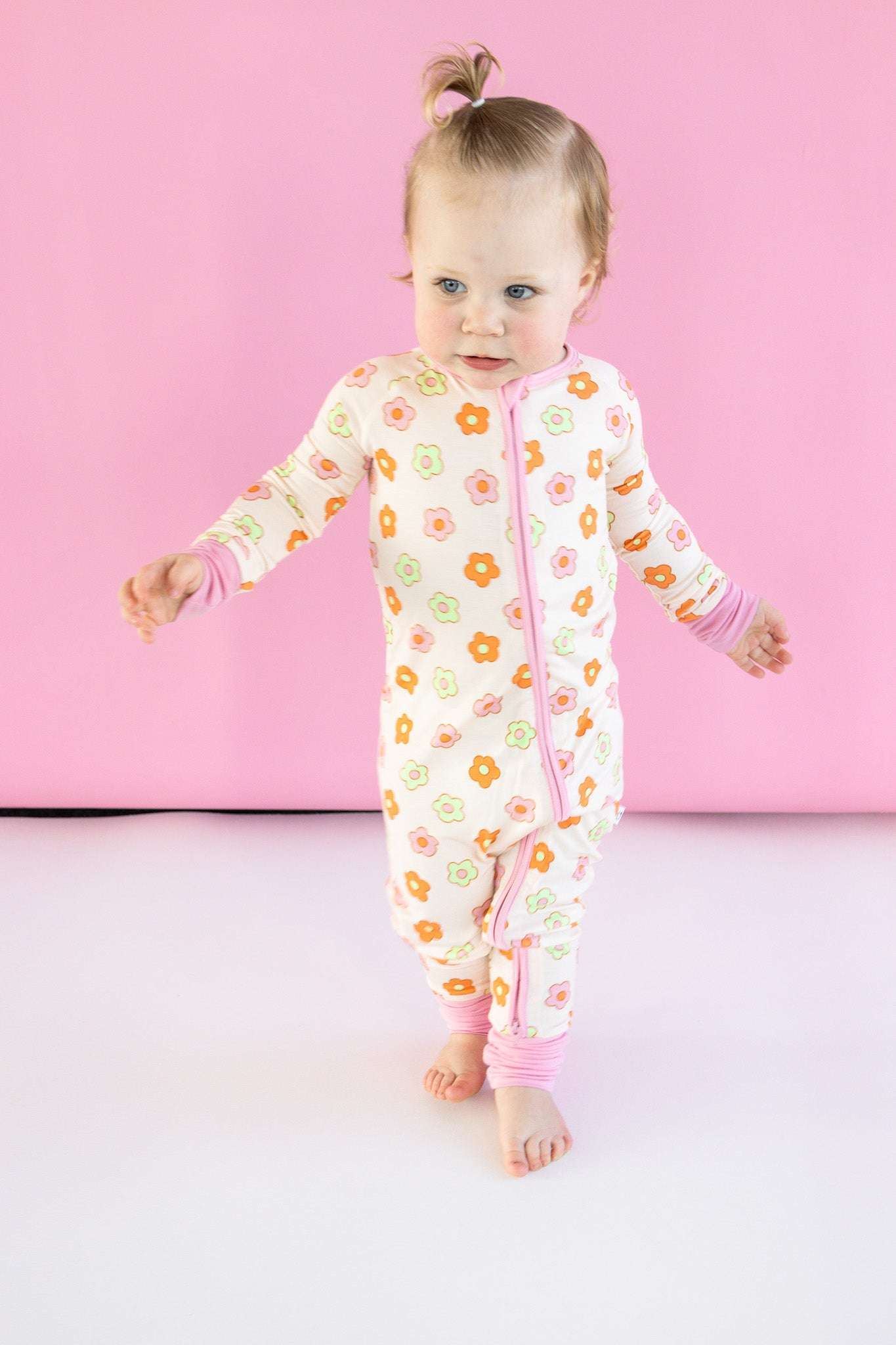 Feel'n Flowerful Dream Baby Romper Milk & Baby