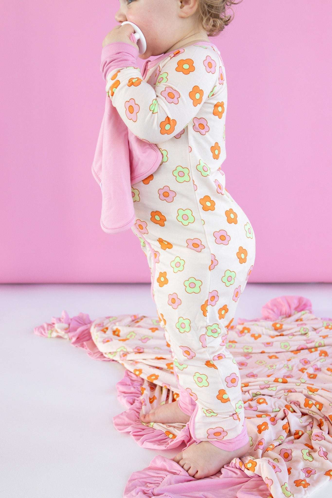 Feel'n Flowerful Dream Baby Romper Milk & Baby