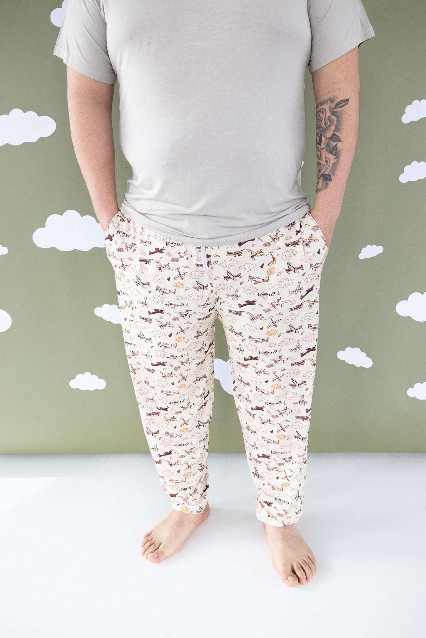 So Fly Dream Men's Jogger Set Milk & Baby