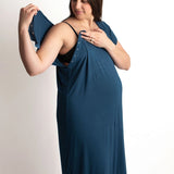 Navy Labor & Delivery Gown