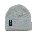 Light Grey Mebie Baby Beanie Milk & Baby