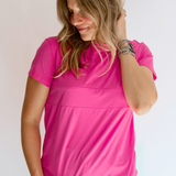 Full Zip Breastfeeding Tee