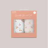 Swaddle Blanket Set | Cherry Cute by Doodle By Meg Milk & Baby