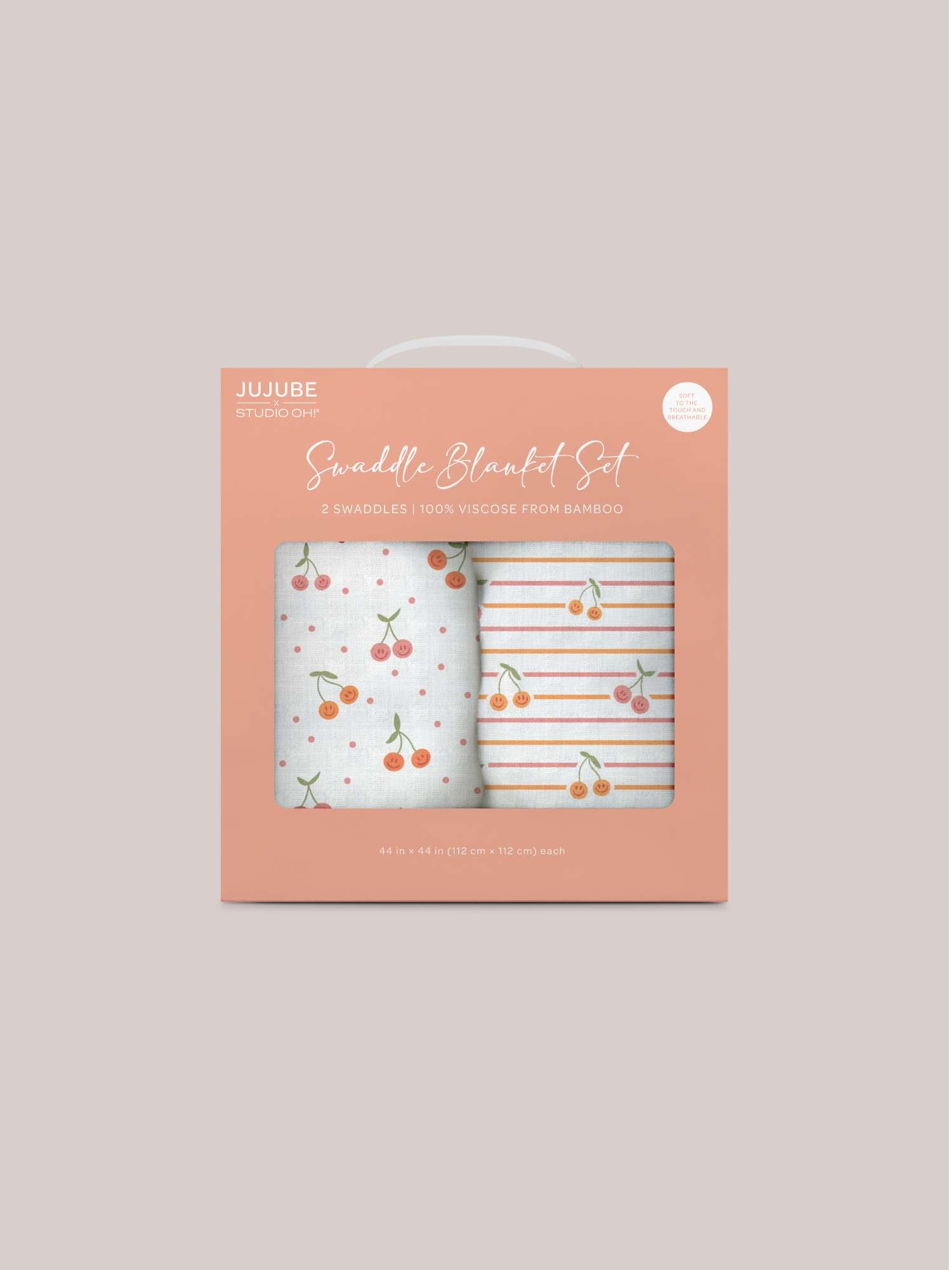 Swaddle Blanket Set | Cherry Cute by Doodle By Meg Milk & Baby