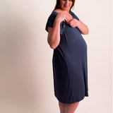 Navy Labor & Delivery Gown