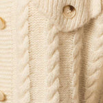 Cable Sweater Cardigan Milk & Baby