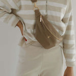 ff Belt Bag | Taupe | Milk & Baby