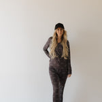 Charcoal Arm Day | Women's Bamboo Pajama | Milk & Baby