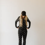 Midnight Lightning Bolt | Women's Bamboo Pajama | Milk & Baby