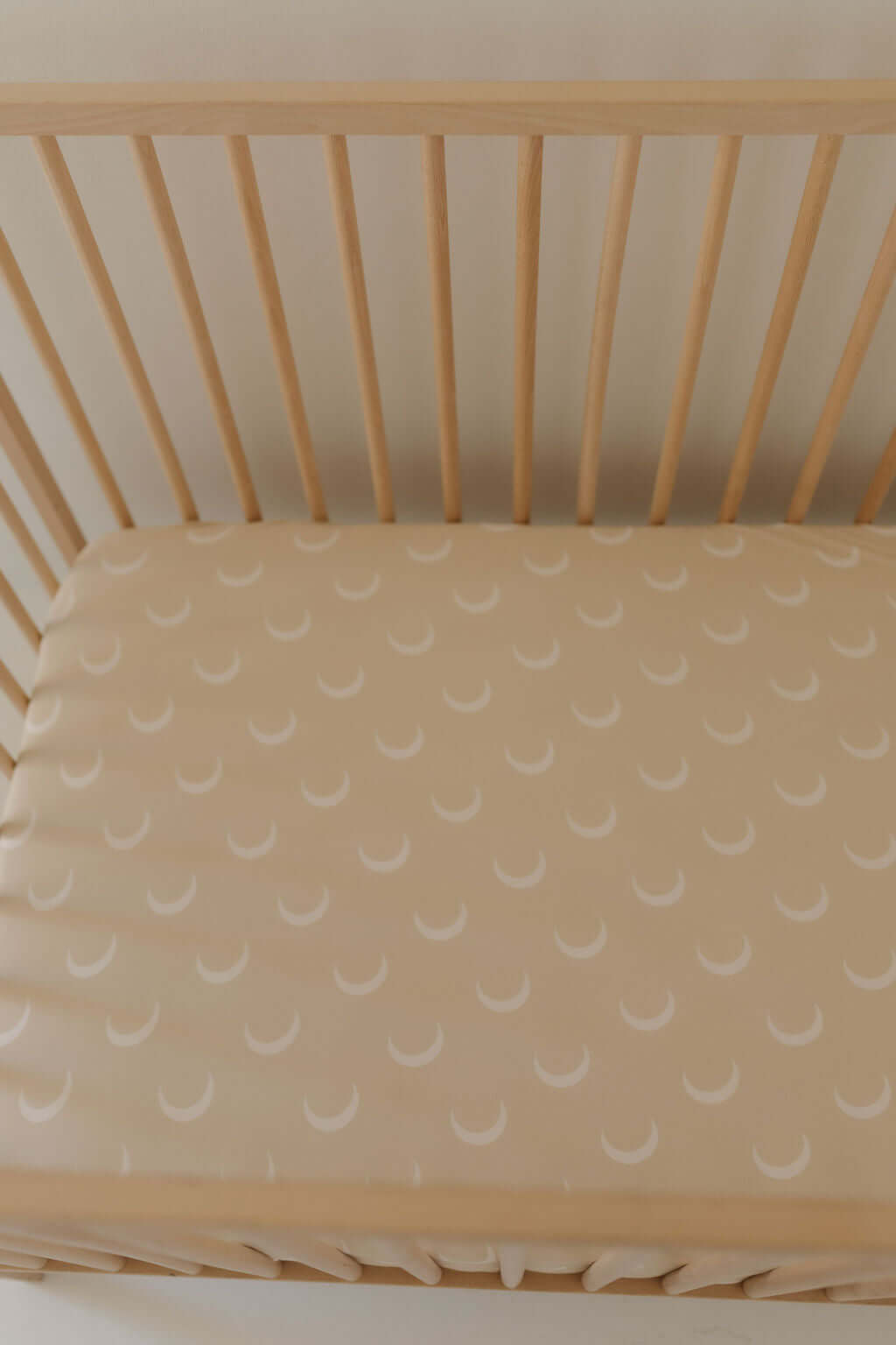 Luna | Bamboo Crib Sheet | Milk & Baby