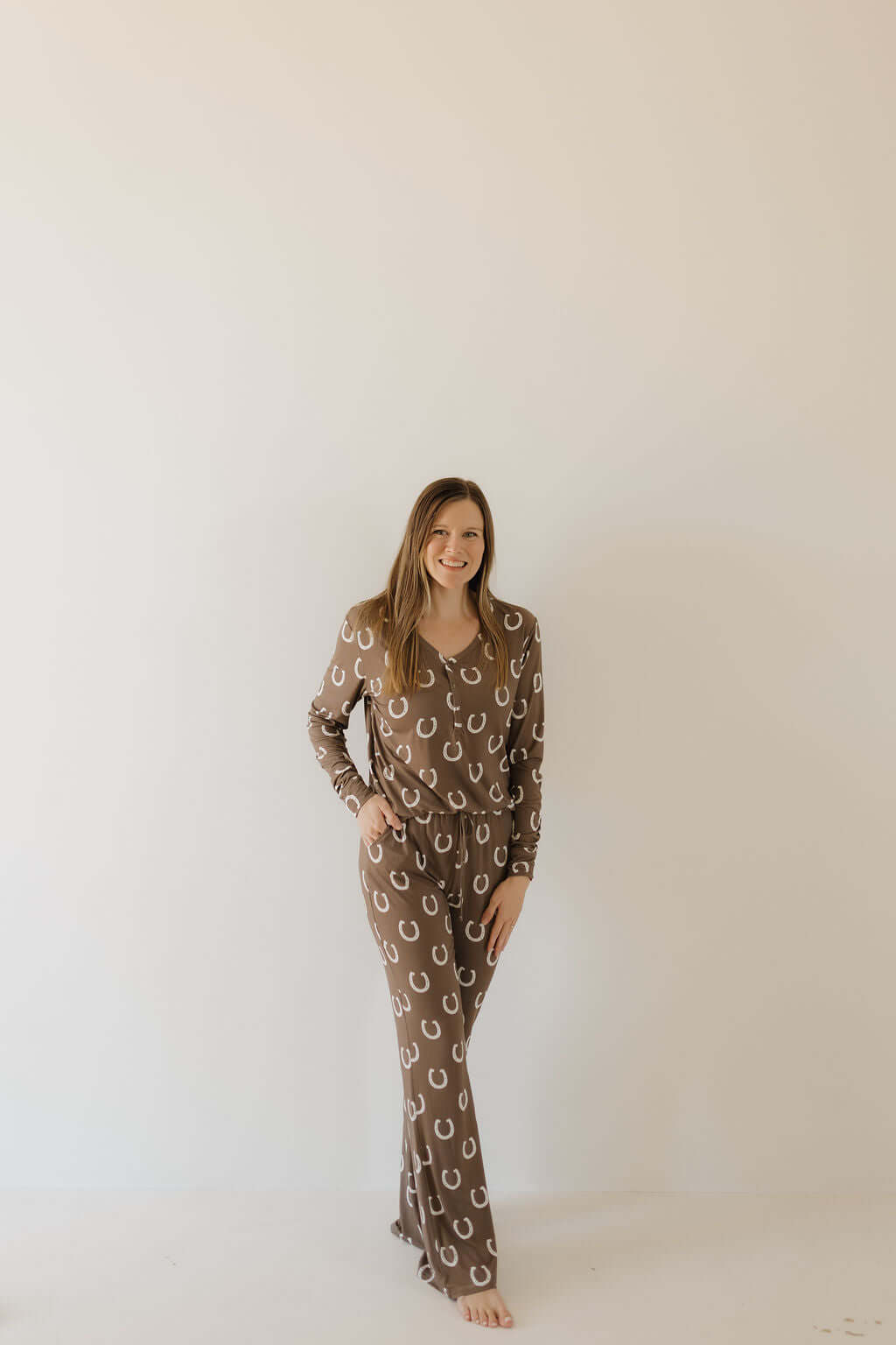 Giddy Up | Women's Bamboo Pajama | Milk & Baby