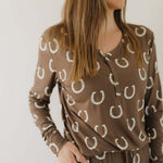 Giddy Up | Women's Bamboo Pajama | Milk & Baby