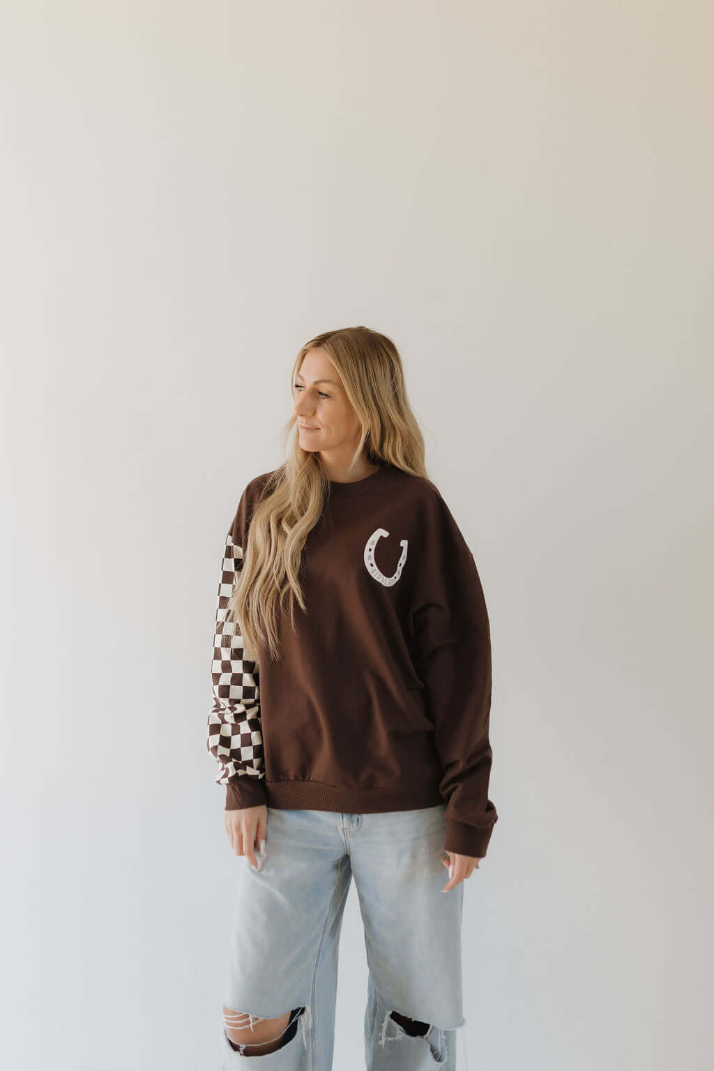 Giddy Up | Adult Sweatshirt | Milk & Baby