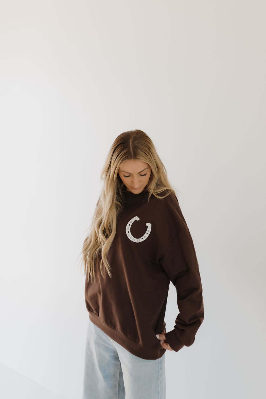 Giddy Up | Adult Sweatshirt | Milk & Baby