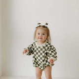 Lucky | Sweatshirt Romper | Milk & Baby