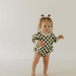 Lucky | Sweatshirt Romper | Milk & Baby