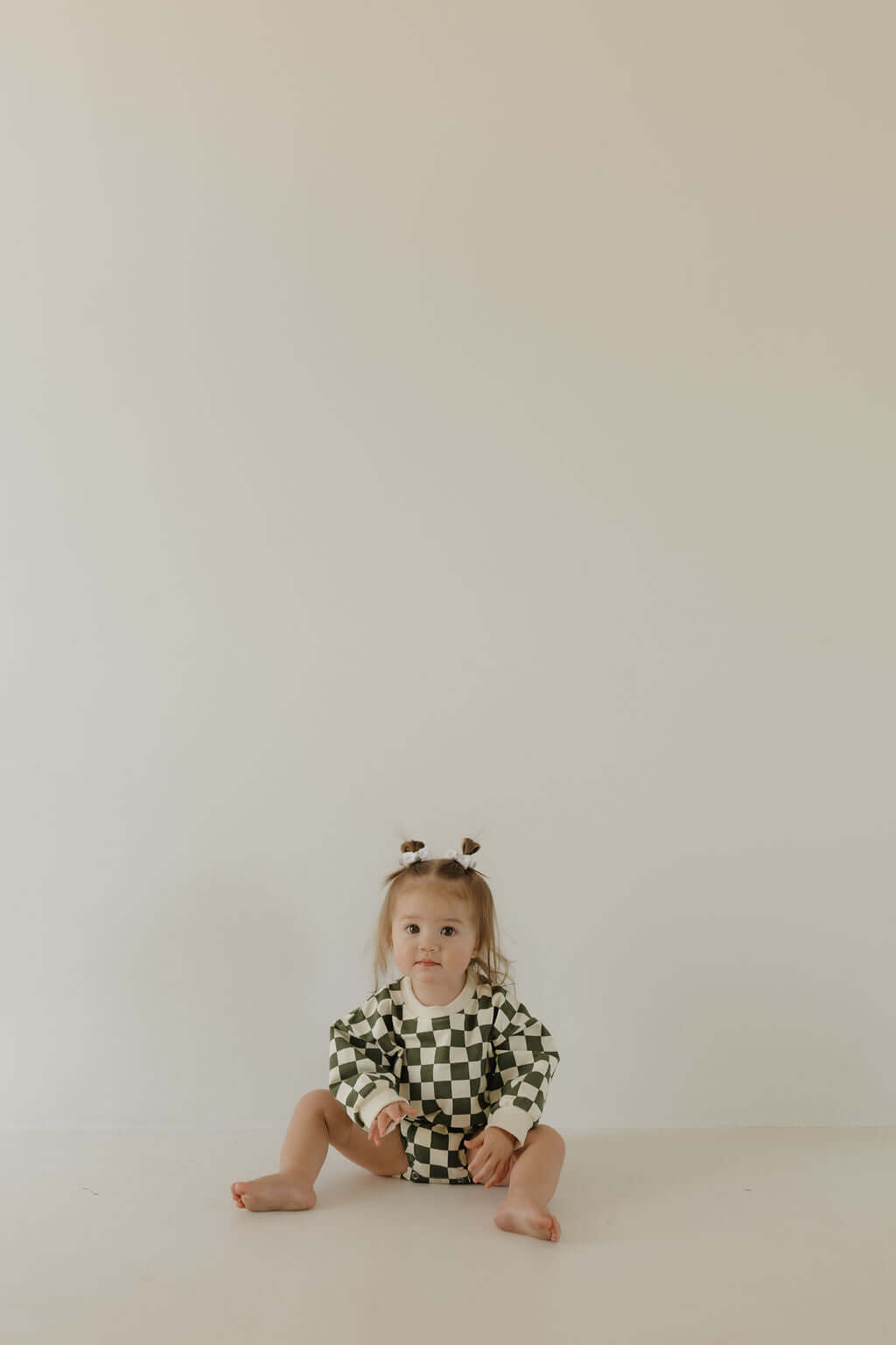 Lucky | Sweatshirt Romper | Milk & Baby