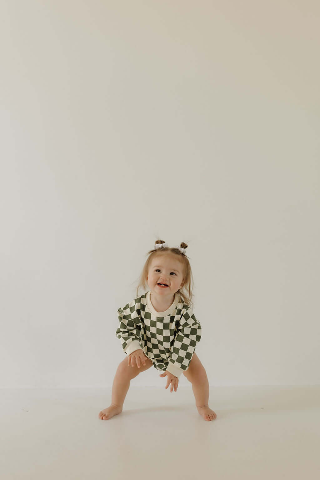 Lucky | Sweatshirt Romper | Milk & Baby