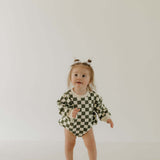 Lucky | Sweatshirt Romper | Milk & Baby