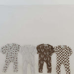 Howdy | Bamboo Zip Pajamas | Milk & Baby