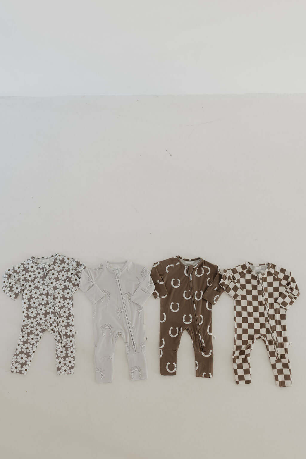 Howdy | Bamboo Zip Pajamas | Milk & Baby