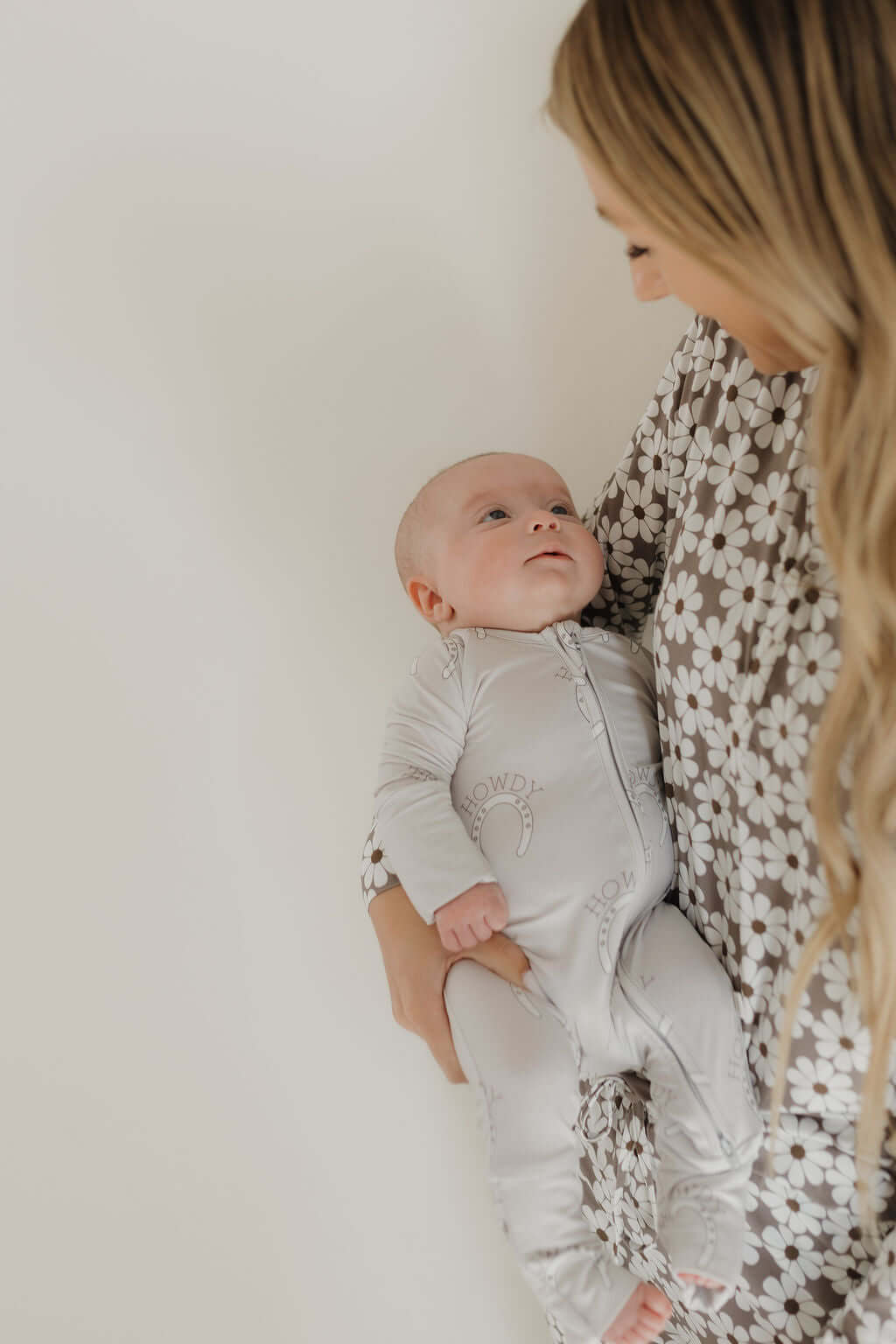 Howdy | Bamboo Zip Pajamas | Milk & Baby