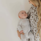 Howdy | Bamboo Zip Pajamas | Milk & Baby