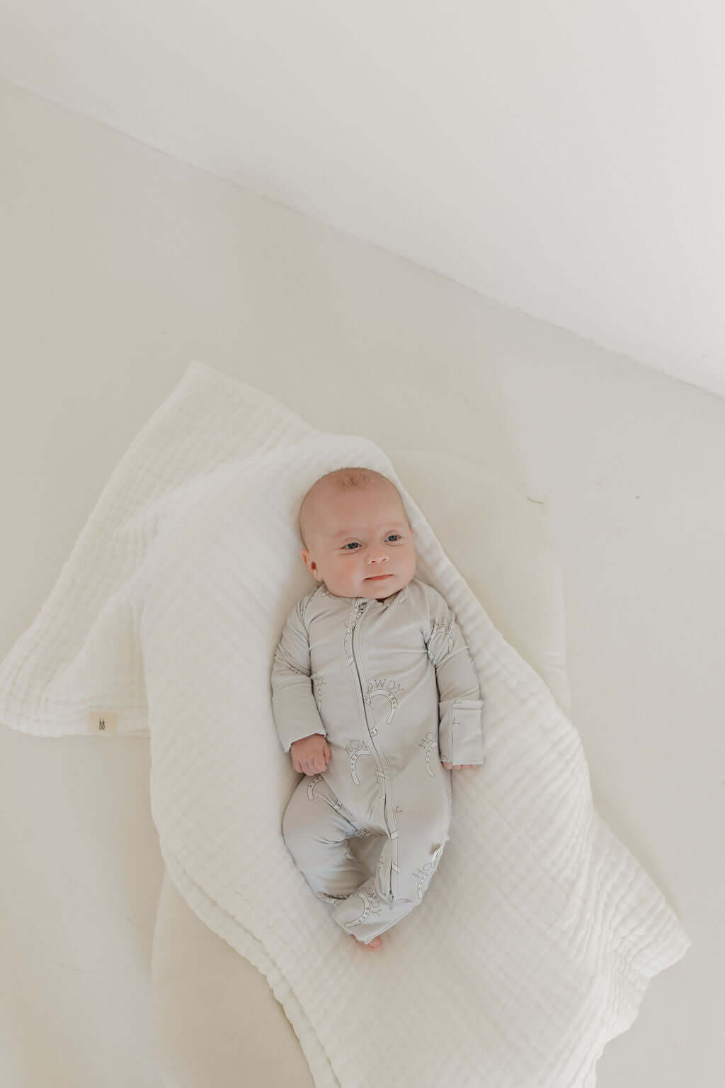 Howdy | Bamboo Zip Pajamas | Milk & Baby