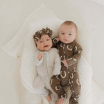 Howdy | Bamboo Zip Pajamas | Milk & Baby