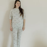 Butterflies | Short Sleeve Women's Bamboo Pajamas | Milk & Baby