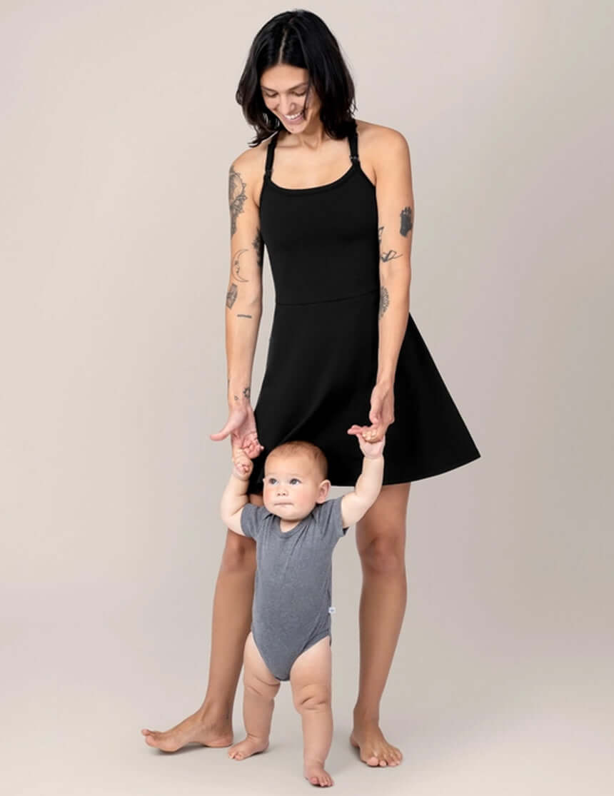 Stevie Active Racerback Nursing Dress | Milk & Baby