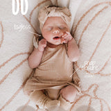 Pumpkin Pie | Bamboo Ruffle Romper Milk & Baby