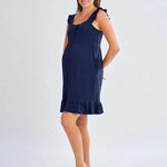 Grace Labor & Nursing Nightgown | Navy Milk & Baby