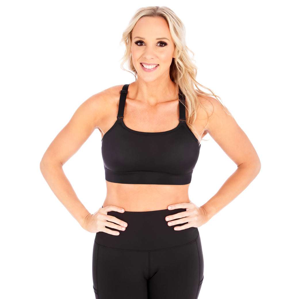 Strappy Back 2.0 Nursing Sports Bra Milk & Baby