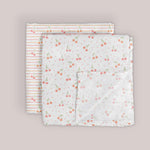 Swaddle Blanket Set | Cherry Cute by Doodle By Meg Milk & Baby