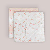 Swaddle Blanket Set | Cherry Cute by Doodle By Meg Milk & Baby