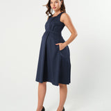 INTO THE BLUE Maternity & Nursing Dress | Milk & Baby