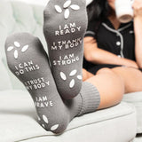 Birthing Affirmation Hospital Socks