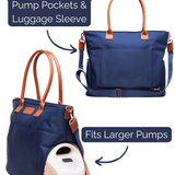 Abby Breast Pump Tote | Milk & Baby