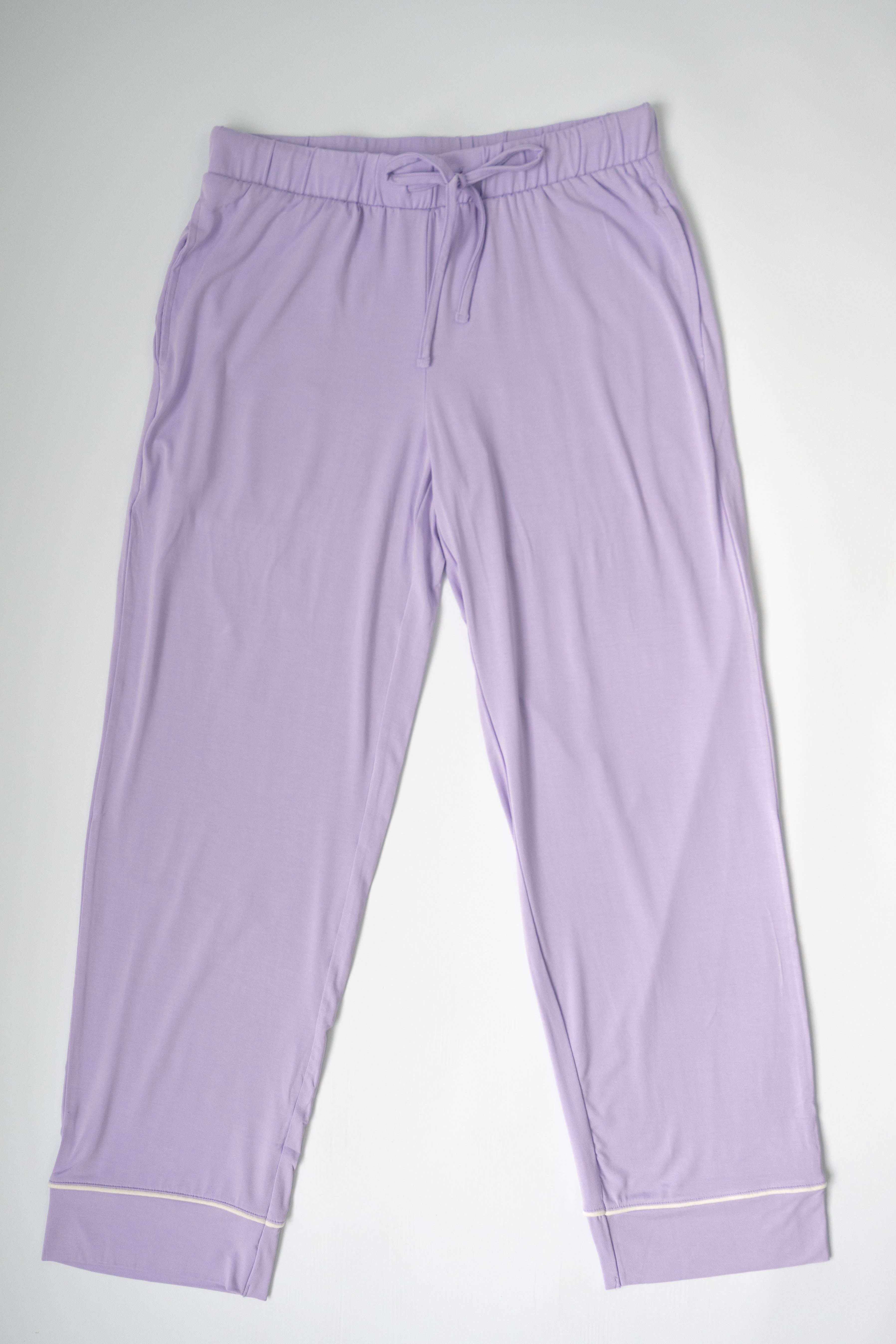 Lilac | Adult Pajama Bottom Milk & Baby