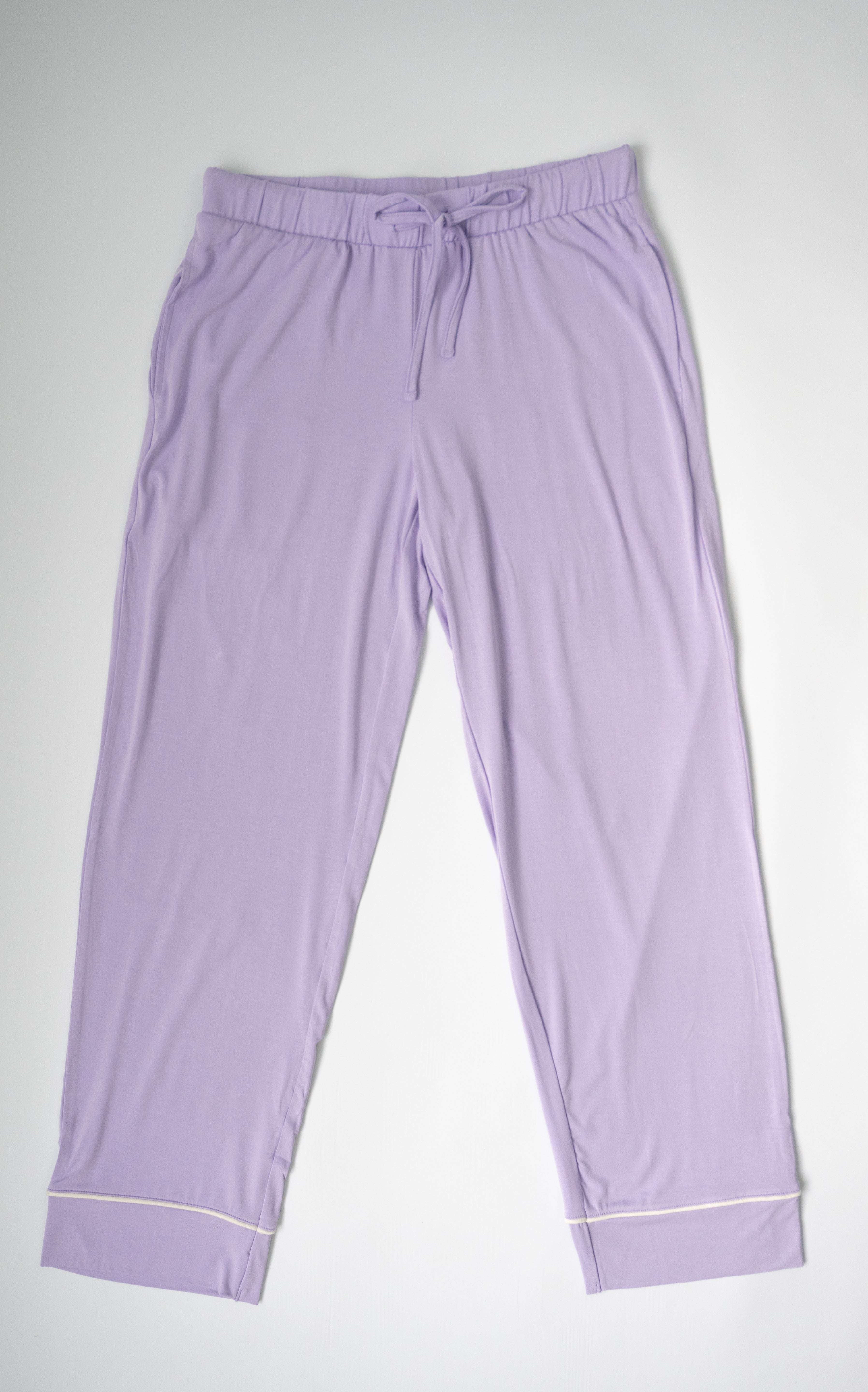 Lilac | Adult Pajama Bottom Milk & Baby