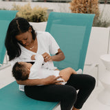 Everywhere Nursing & Maternity V-Neck Tee | White | Milk & Baby