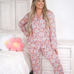 Full Bloom Dream Nursing Pajama Set Milk & Baby